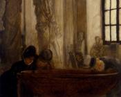 詹姆斯 蒂索 : At The Louvre